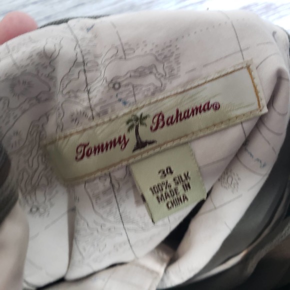 Tommy Bahama Relax Silk Pleated Shorts Size 34 - Picture 3 of 4